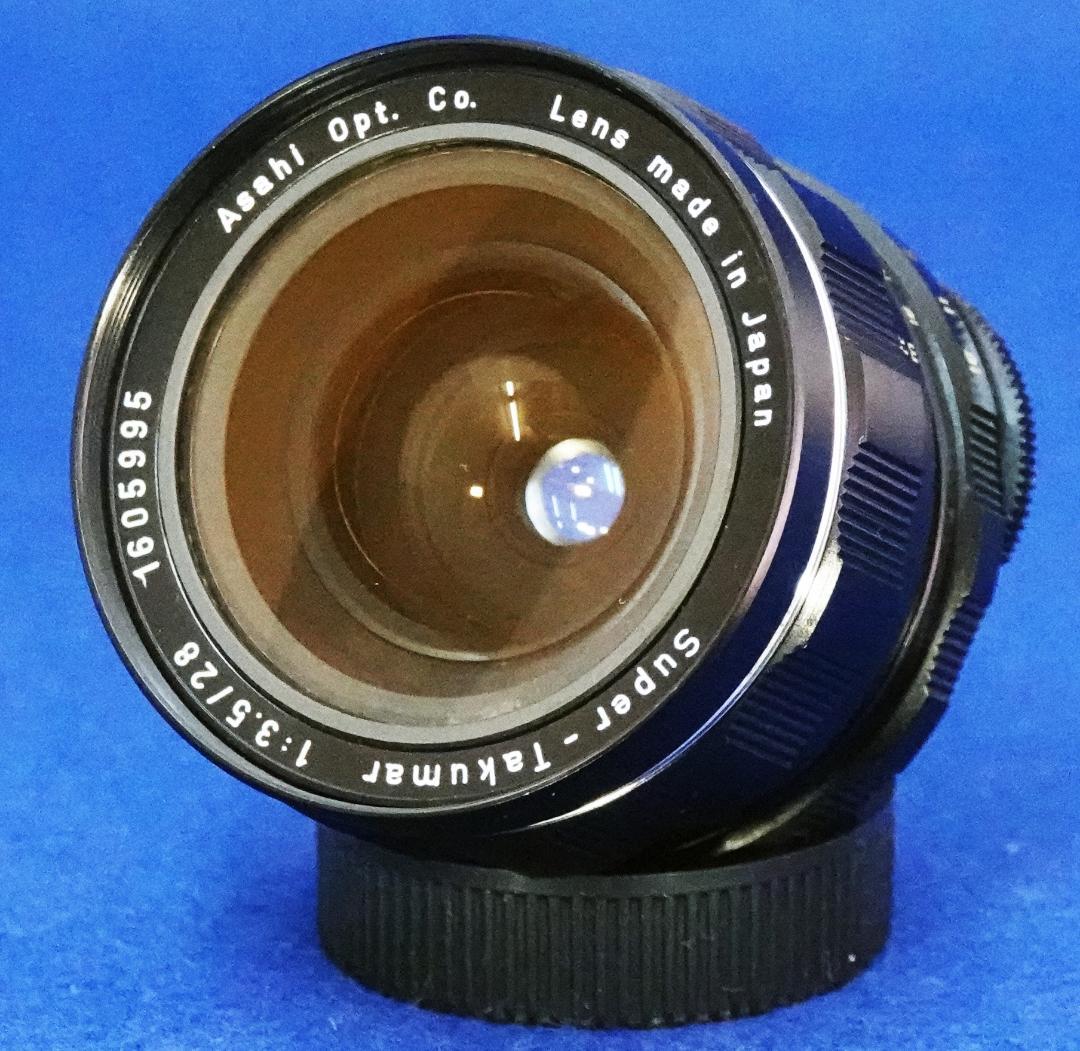 1605995　美光学＆美外観　前期型Super-Takumar　F3.5/28