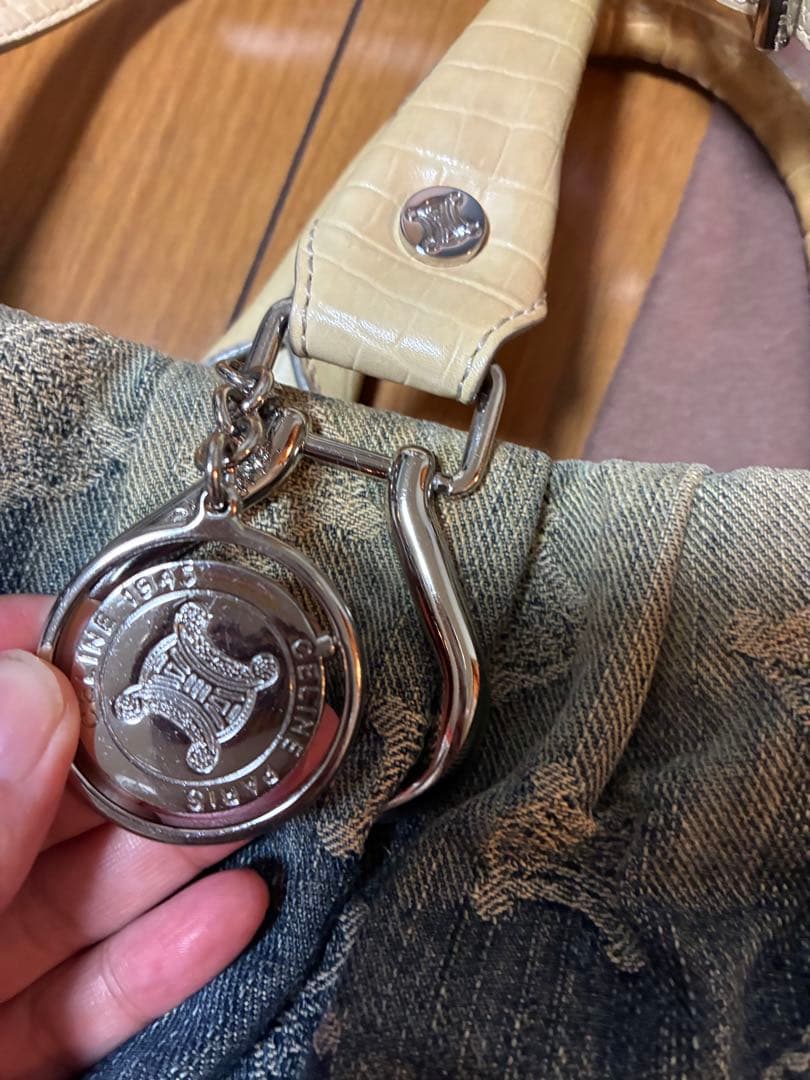 CELINE デニム ハンドバッグ