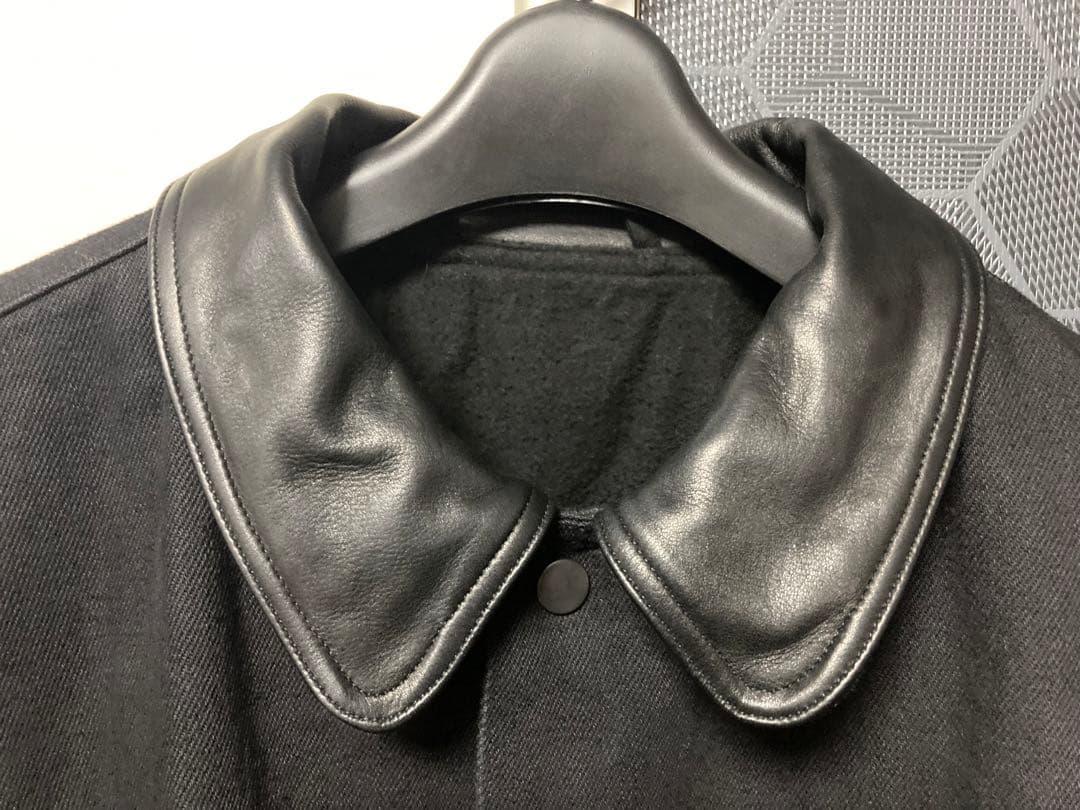 comoli デニムレザーワークジャケット　サイズ3