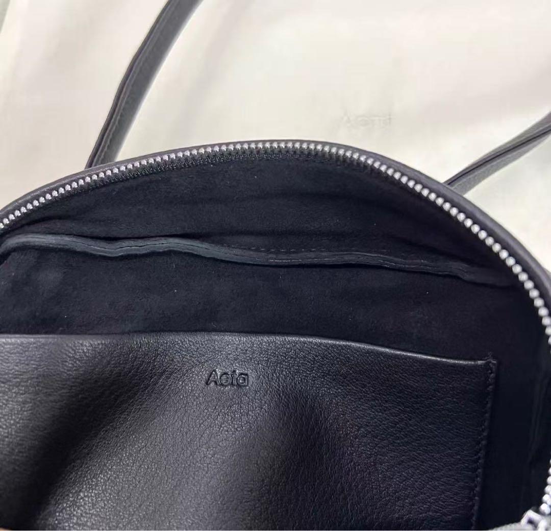 Aeta SQUARE BOSTON ロング ハンドル バッグ》g