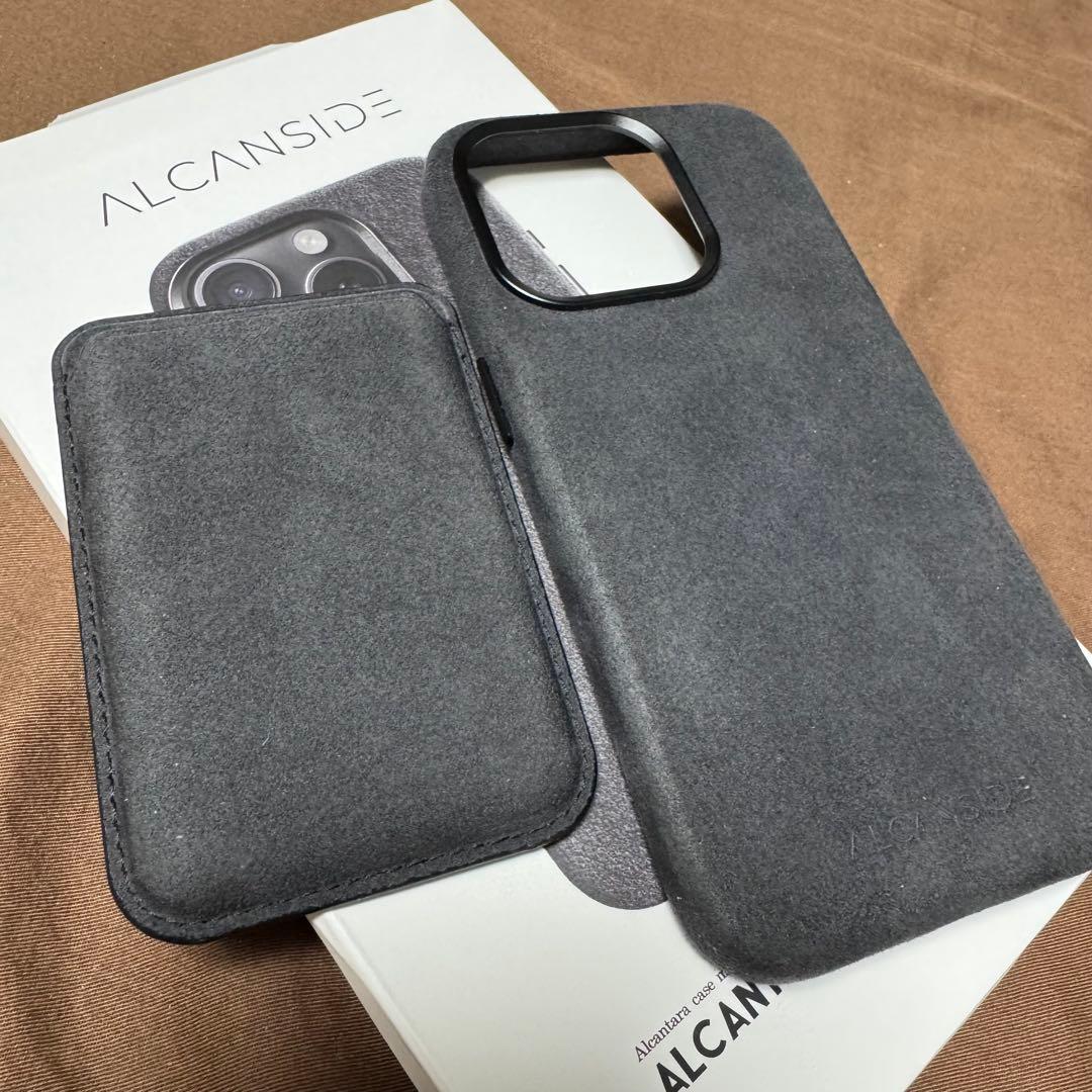 あずま様専用 ALCANSIDE iPhone 15 Pro ケース グレー - メルカリ