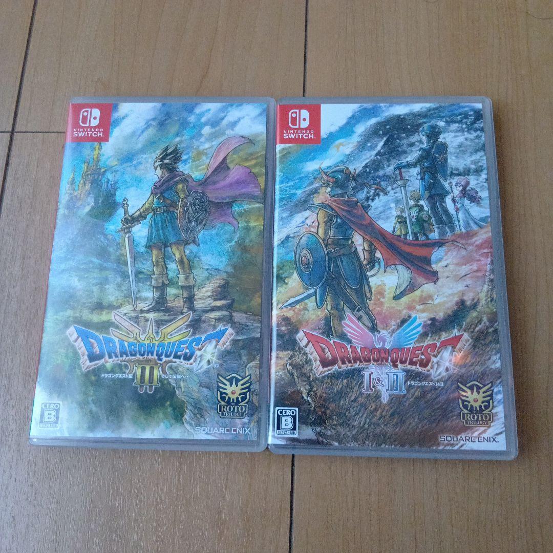 任天堂Switchソフト、ドラゴンクエスト１．２．３セット