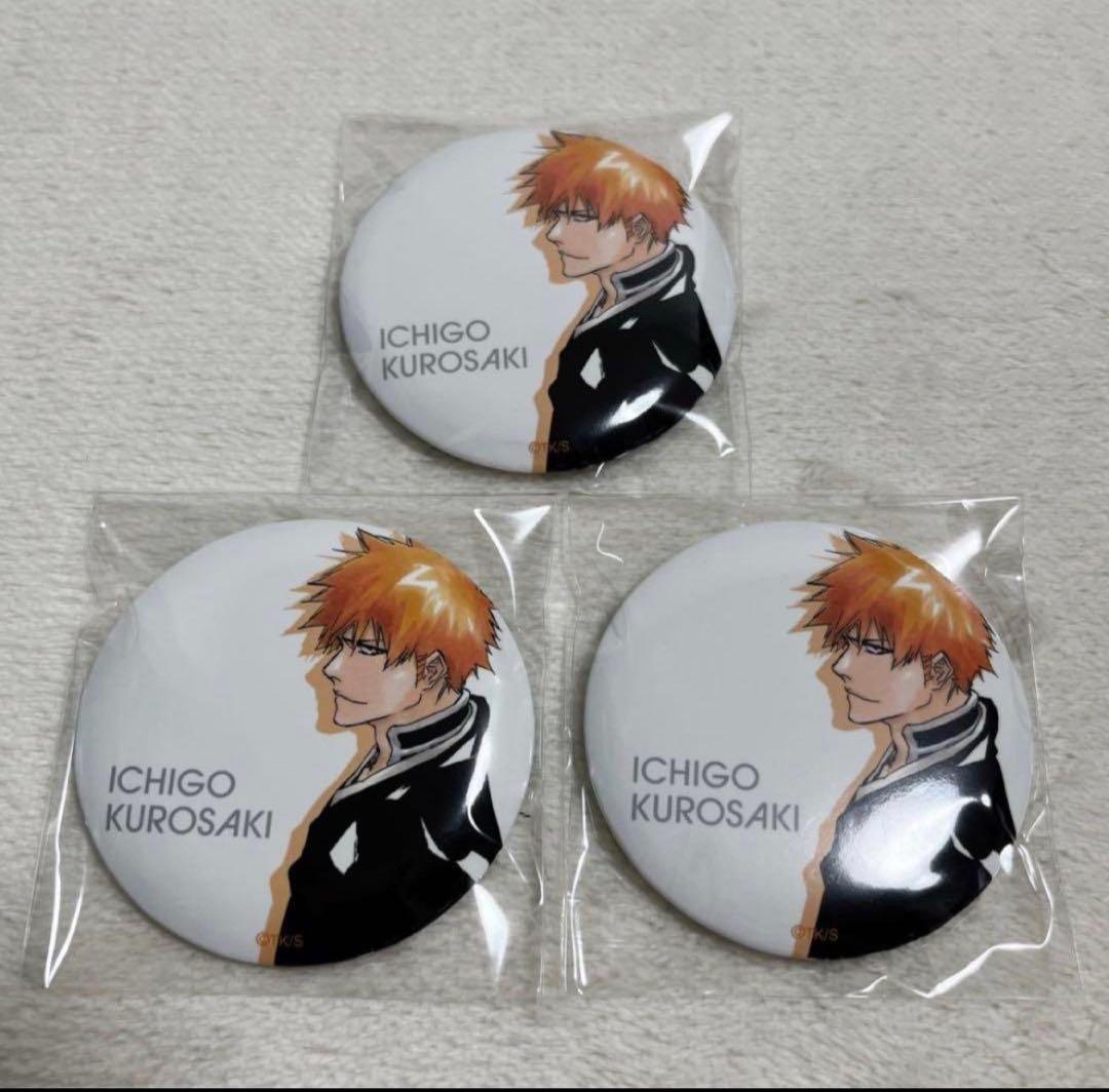 BLEACH EX. 缶バッジ 黒崎一護 原画展 - メルカリ