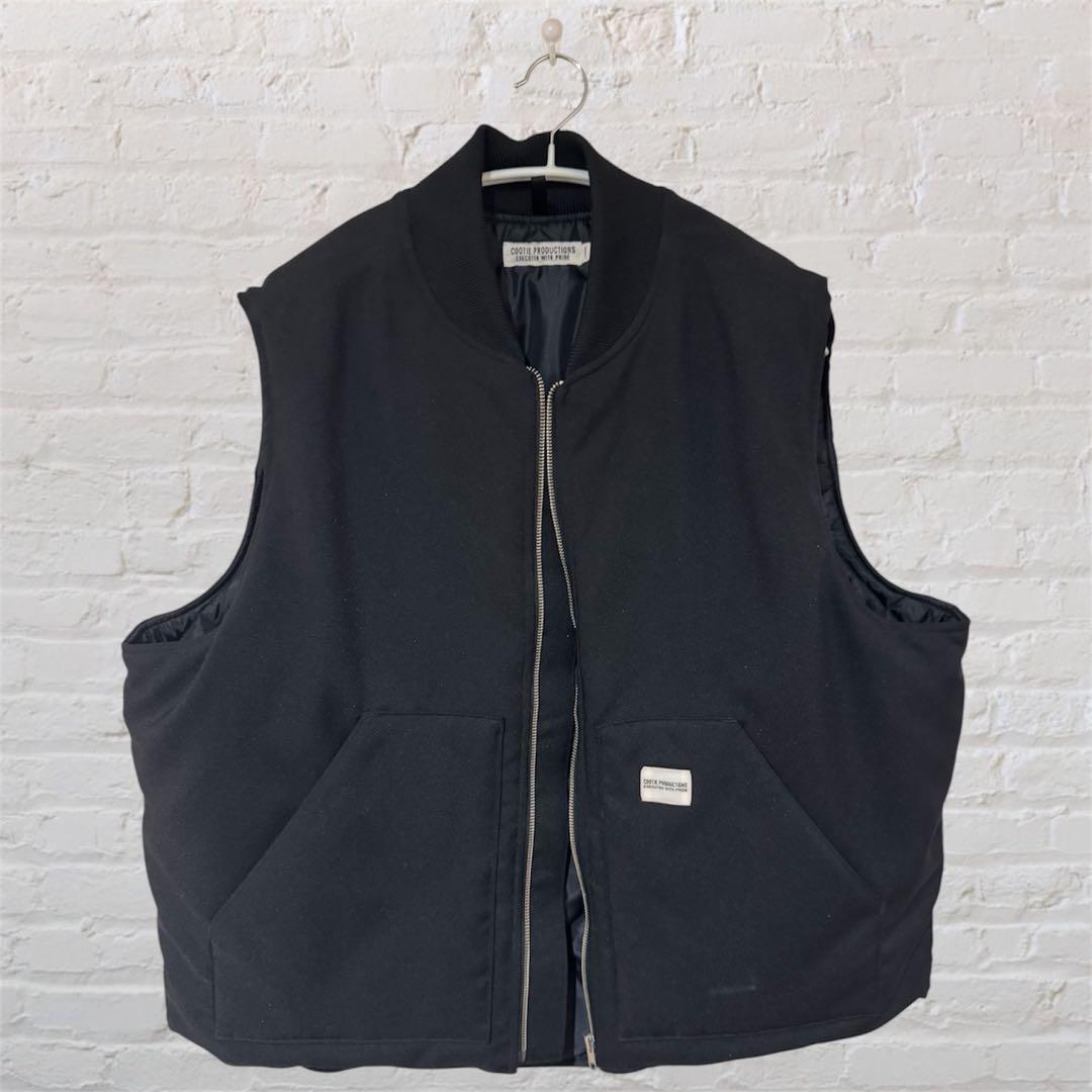 トップス COOTIE POLYESTER OX PADDED WORK VEST