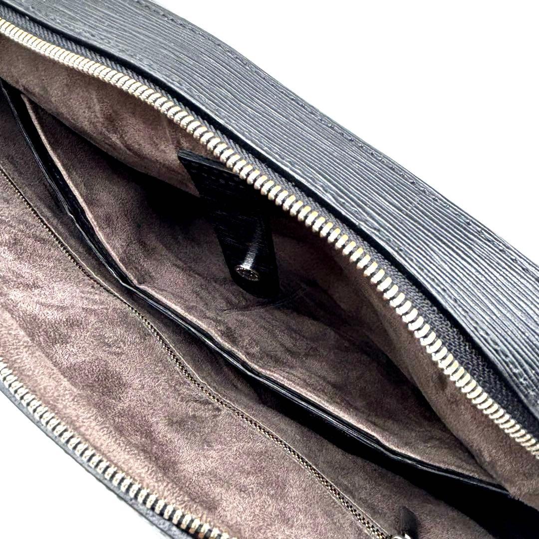 ✨極美品✨タグ付✨ペッレモルビダ　キャピターノ　2way　B4可　保存袋付き　黒