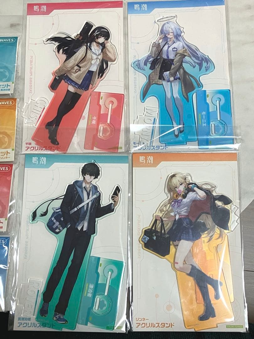 新品未開封】鳴潮 アクリルスタンド 缶バッチ コミケ C107 鳴潮 C107