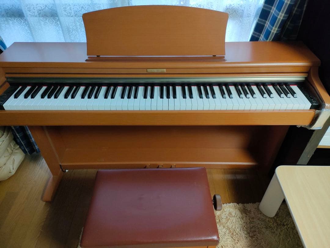 ブラウン 88鍵 デジタルピアノ ペダル付き 電子ピアノ 88鍵盤 TORTE TDP-SP03 スタンド付きセット〔ペダル