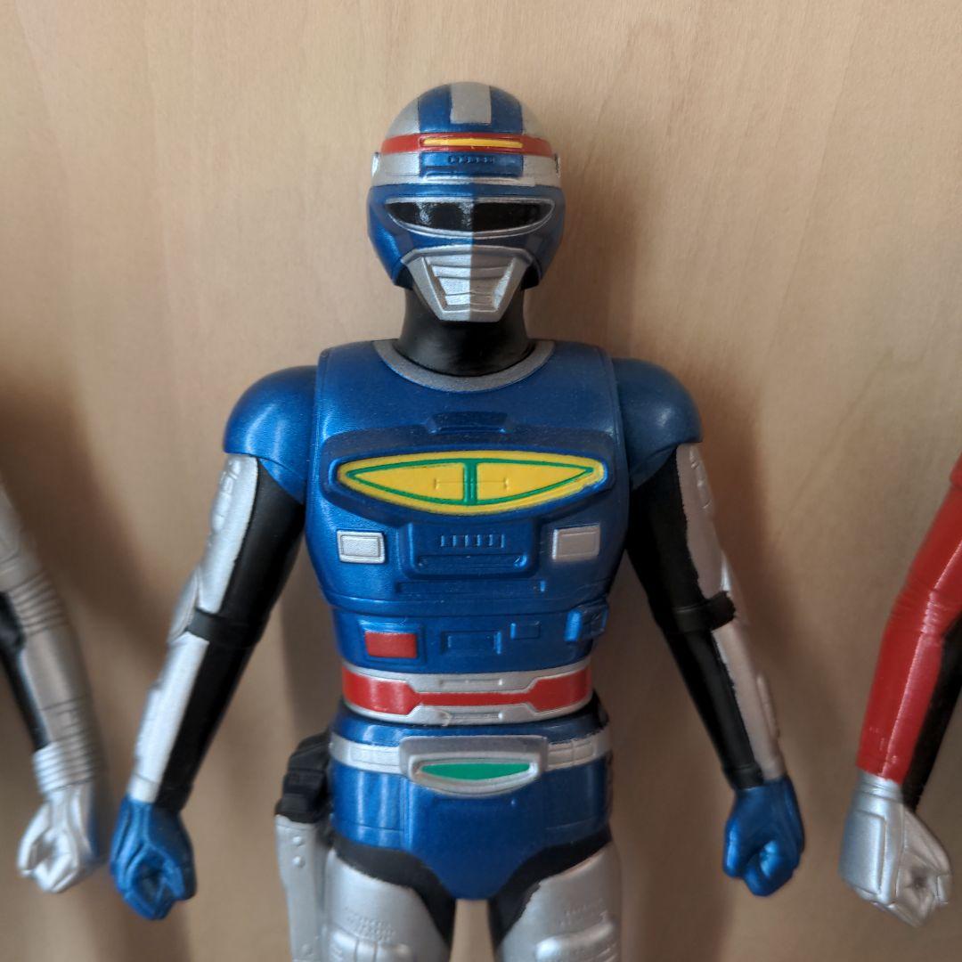 ギャバン シャイダー シャリバン ソフビ3体セット