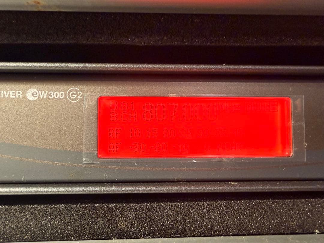 Sennheiser EW 300 G3 ワイヤレスマイクシステム