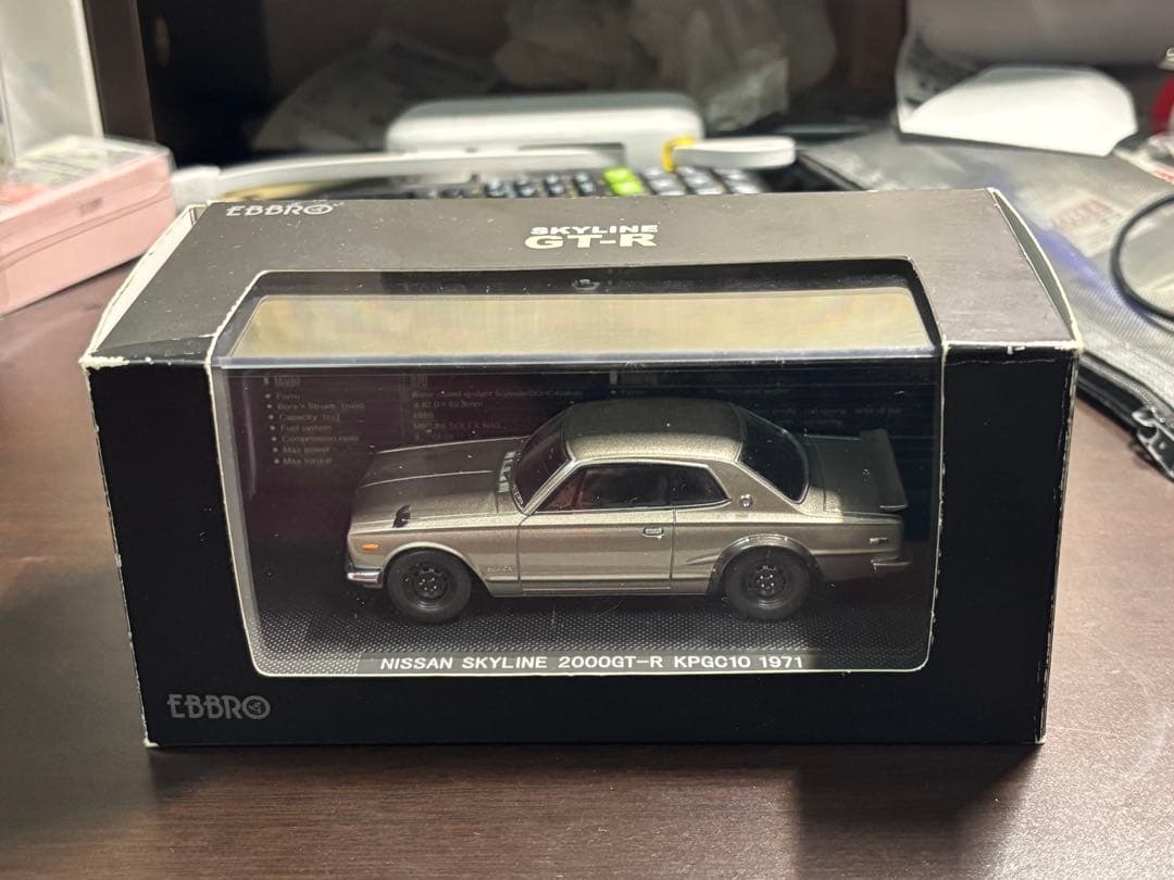エブロ　1/43日産スカイライン2000GT-R KPGC10ハコスカ1971