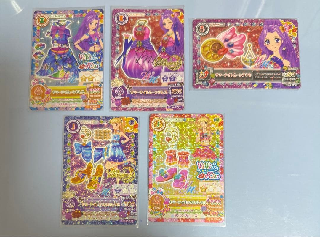 アイカツカード 神崎美月 夏樹みくる WM サイン入りワンピース