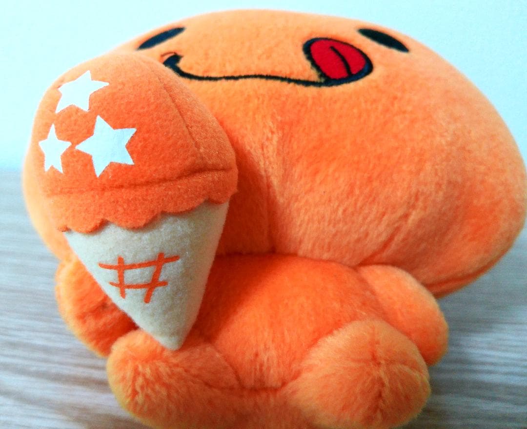 みかんぼうや　ぬいぐるみ　アイスクリーム　ぺろぺろ　当時品
