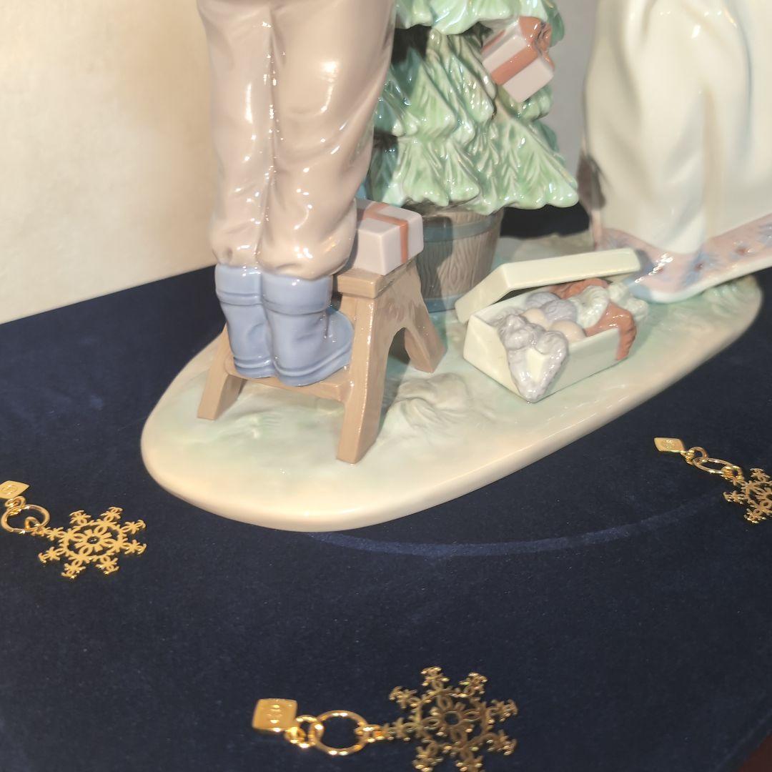 ♥リヤドロ【ツリーを飾ろう！】❤️CHANELノベルティ雪の結晶