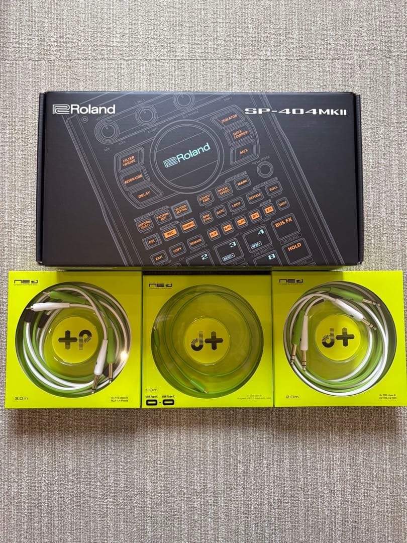 Roland SP404MK2 oyaide ケーブル3種セット Roland SP404MK2 oyaide ケーブル3種セット ローランド（Roland