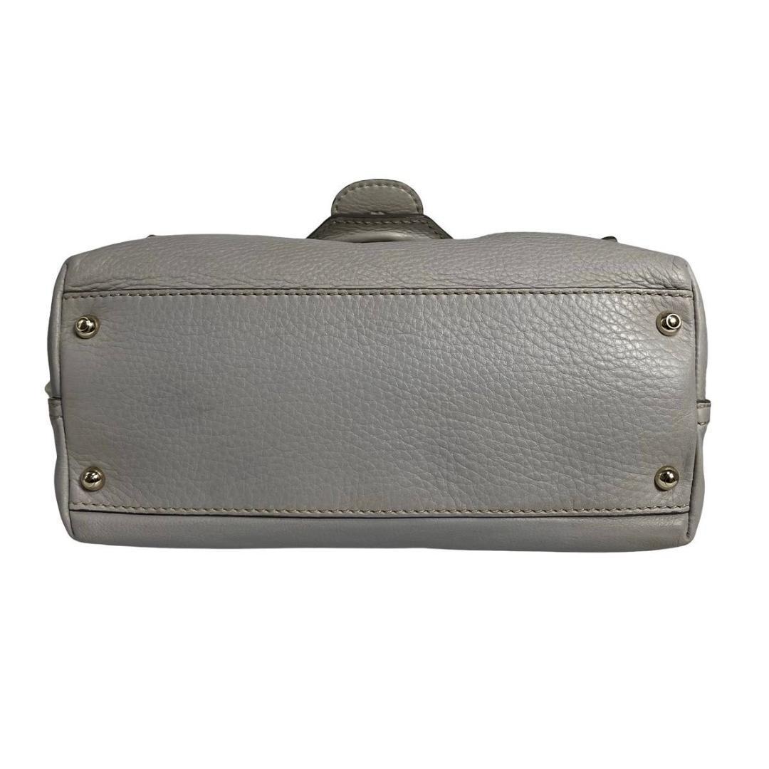 美品　トッズ　2way ショルダーバッグ　トートバッグ　斜め掛け　本革　レザー