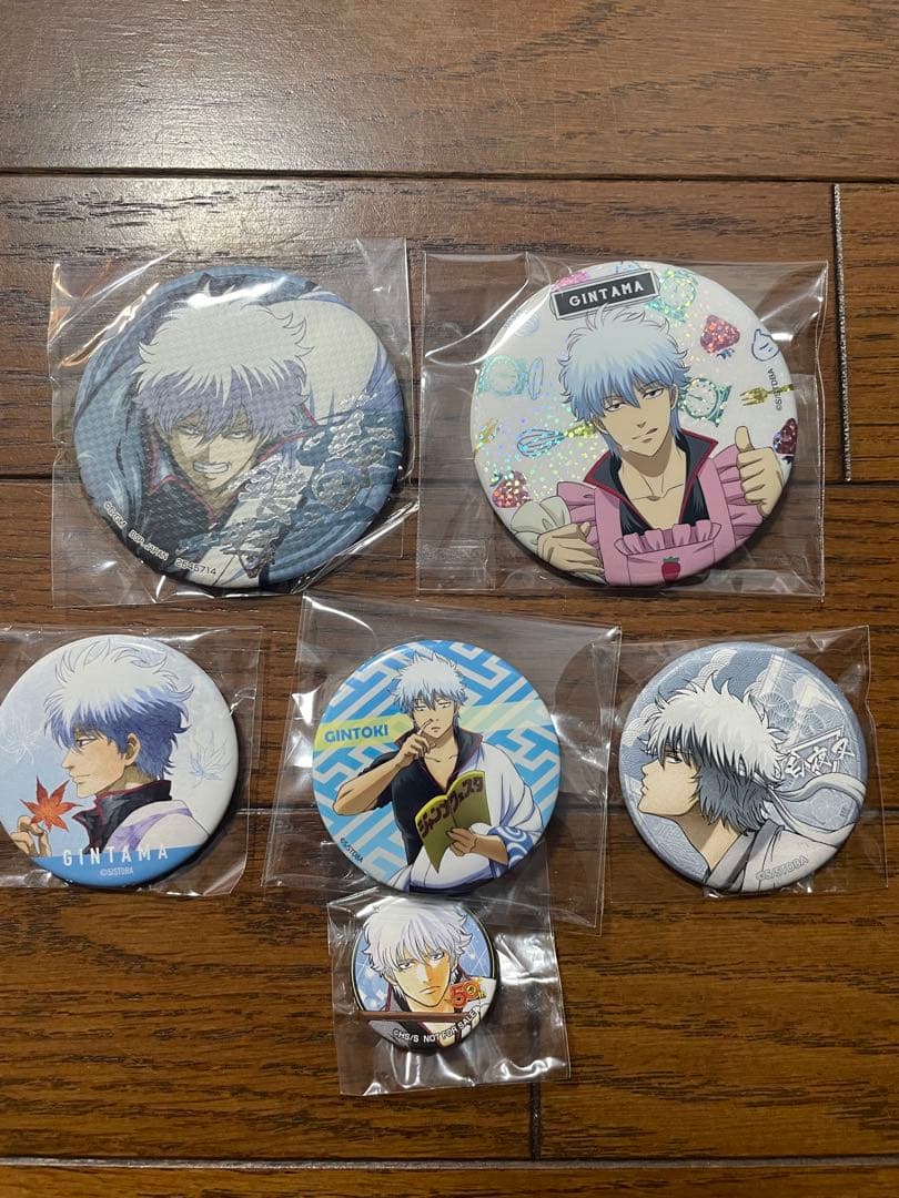 銀魂 坂田銀時 缶バッジ