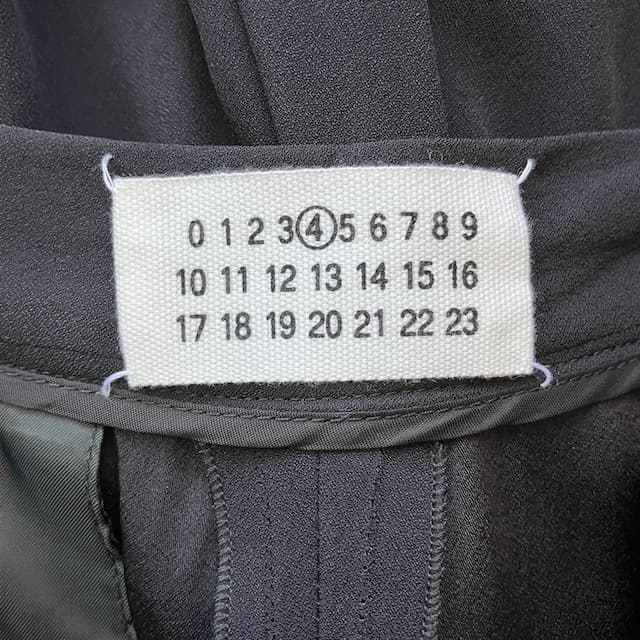 未使用タグ付 イタリア製 メゾンマルタンマルジェラ キュロット パンツ