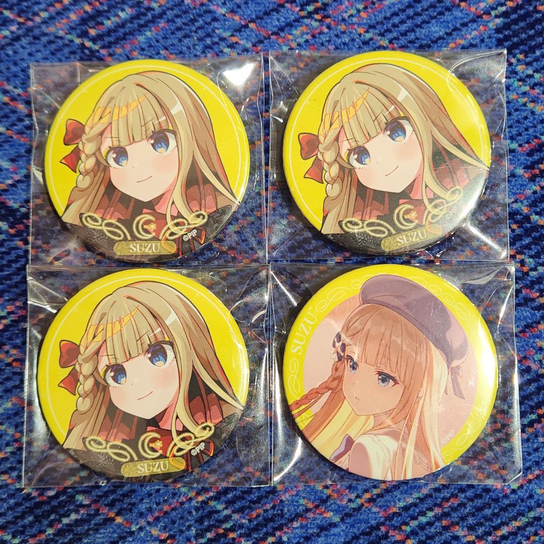 【IDORY PRIDE/成宮すず】グッズ（シャツ/缶バッジ等）セット10点