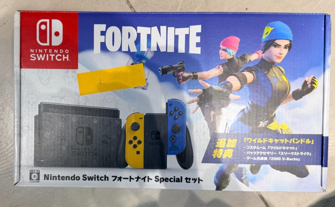 新品未使用 Nintendo Switch フォートナイト スイッチ コードなし
