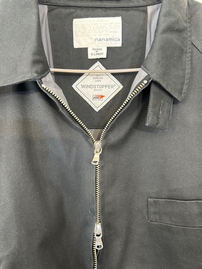 【nanamica】Chino Crew Jacket チノクルージャケット