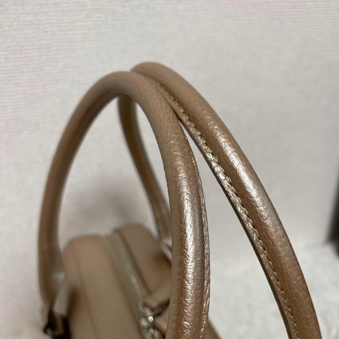 ⭐️未使用⭐️ 土屋鞄製造所　オペラバッグ　ハンドバッグ　シャンパンゴールド