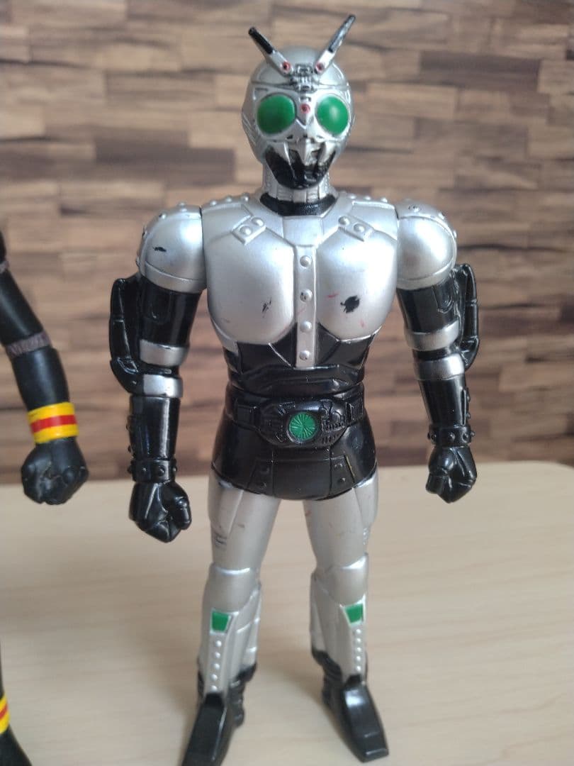 仮面ライダーBLACK シャドームーン ソフビ人形