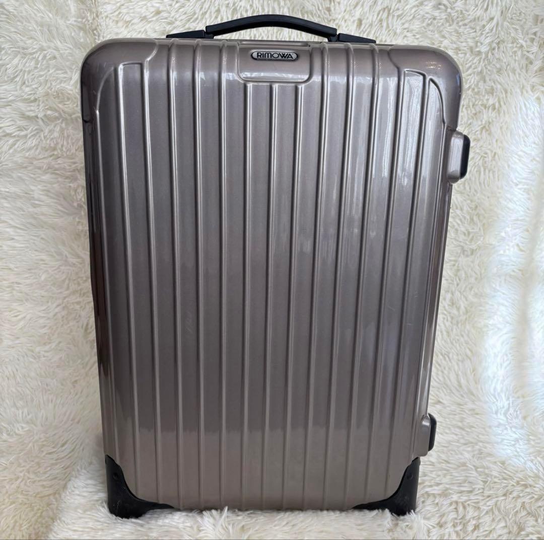 廃盤 限定リモワ スーツケース サルサ 33L 2輪 機内持ち込み TSAロック