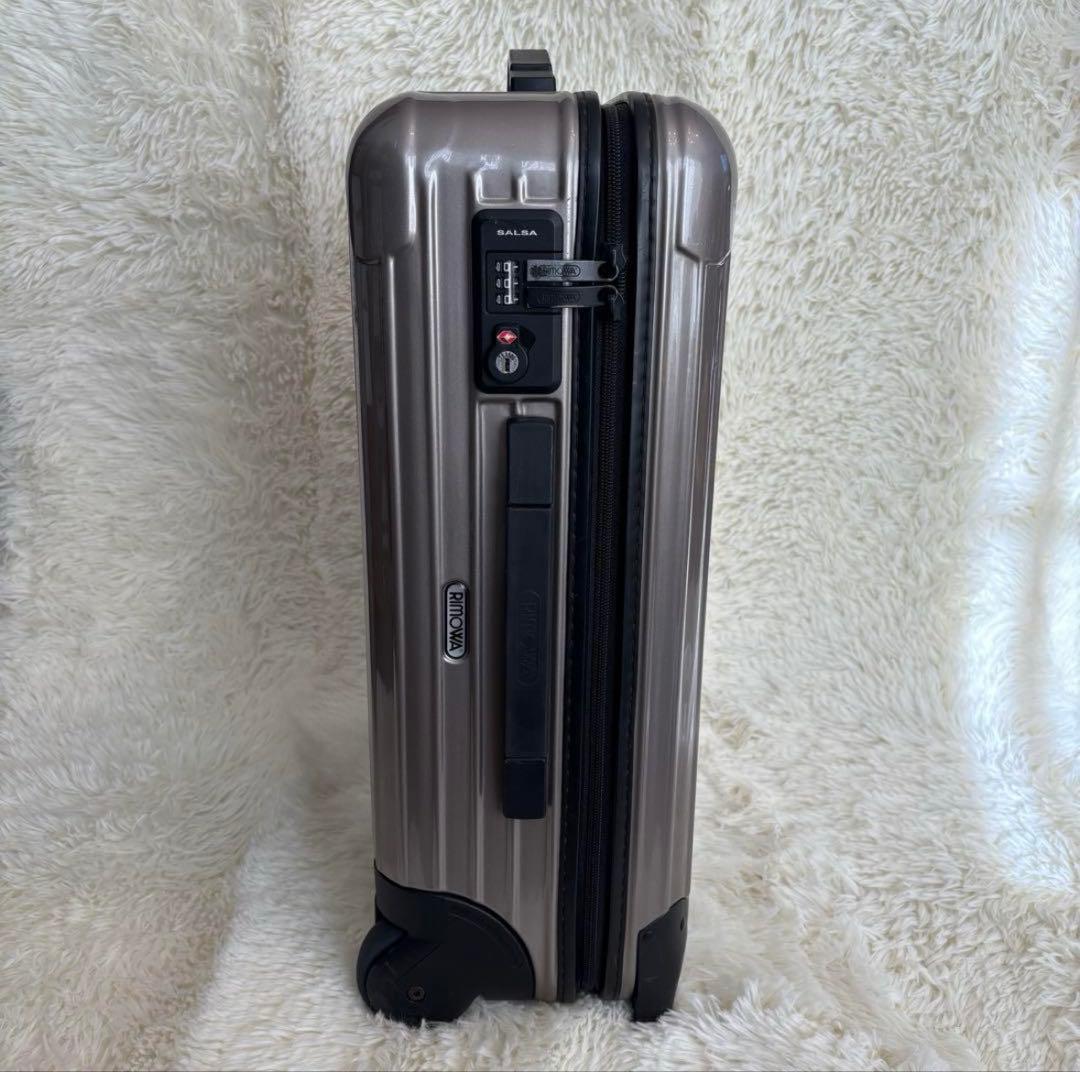 廃盤 限定リモワ スーツケース サルサ 33L 2輪 機内持ち込み TSAロック