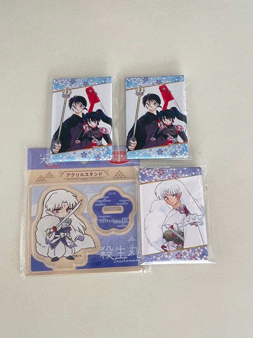 犬夜叉 京まふ2025 原作ランダムスクエア缶バッジ まとめ4点 - メルカリ