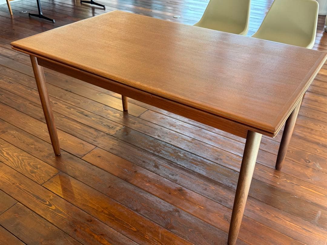 北欧 チークダイニングテーブル