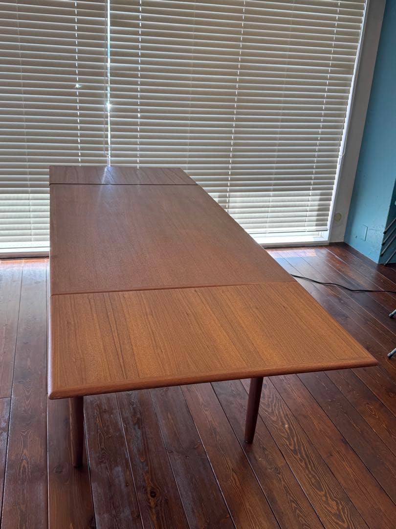 北欧 チークダイニングテーブル