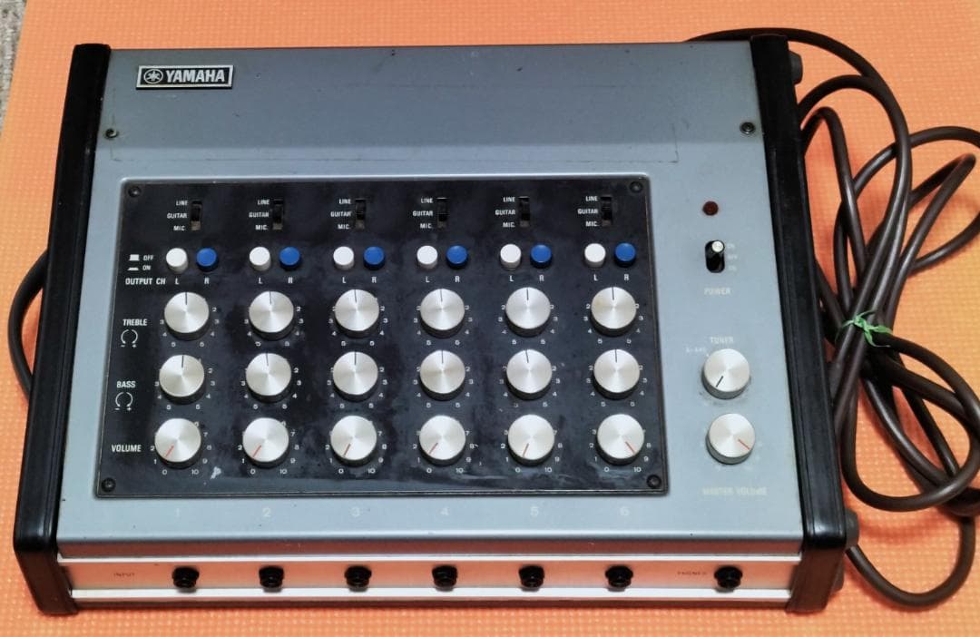 YAMAHA　アンサンブルシステム　ＹＥＳ－６００　／　ミキサー（６ｃｈ） YAMAHA アンサンブルシステム YES－600 ／ ミキサー（6ch）