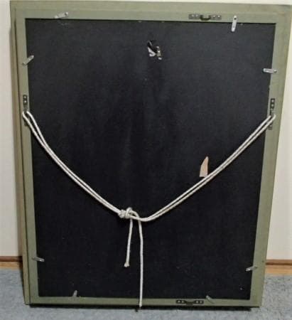 刑部人『 薔薇 』立体複製画 （日本写真印刷製）F6 中古美品