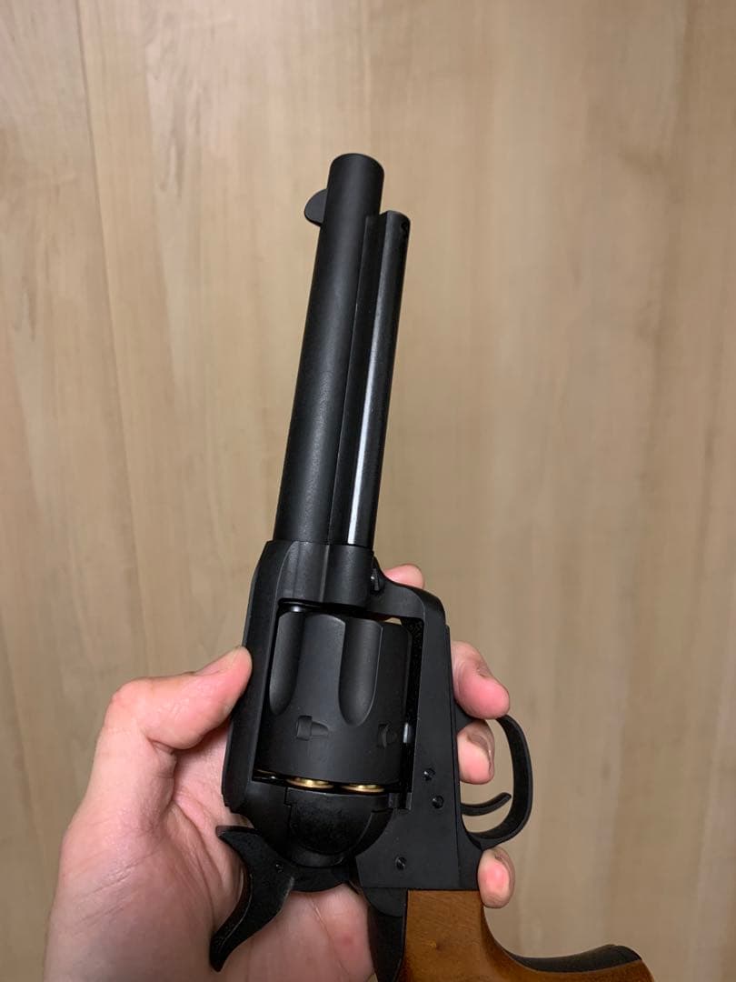 マルシン colt SAA シビリアン xカート HW GBB 木製グリップ