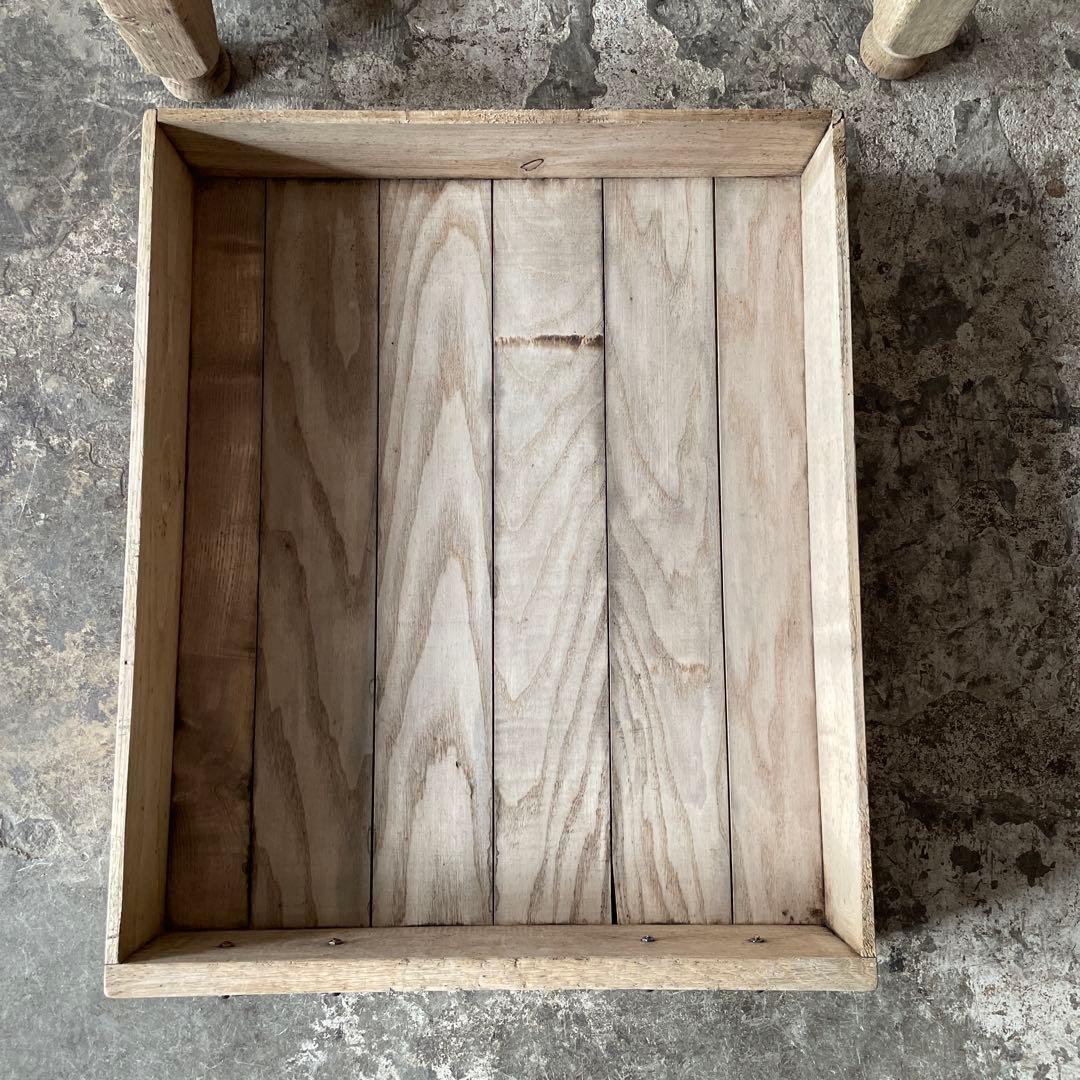 年末・年始SALE ビンテージ　ドロワーゲートレッグテーブル 剥離