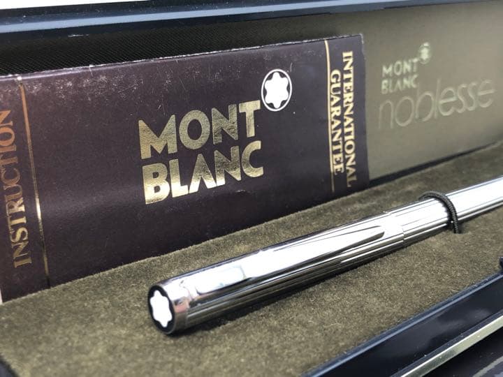 稀な未使用に近い極上の保管品！総プラチナ張りノブレス☆No1157