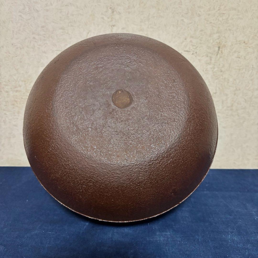 人間国宝佐藤浄清造/置炉/炉釜/電熱器/桑色置炉/野々田製電熱