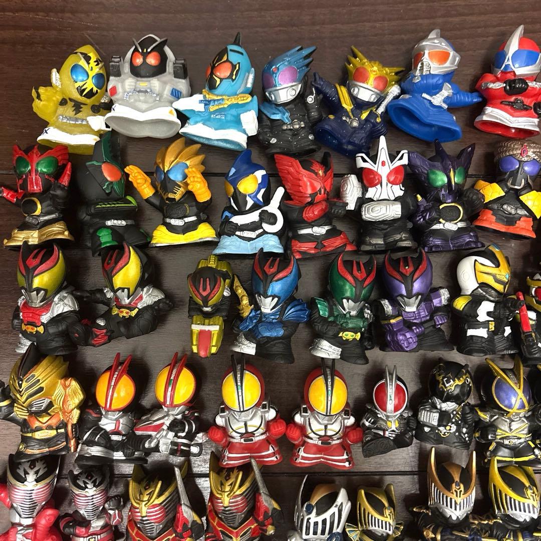 仮面ライダー 指人形 フィギュア まとめ売り 93体 - メルカリ