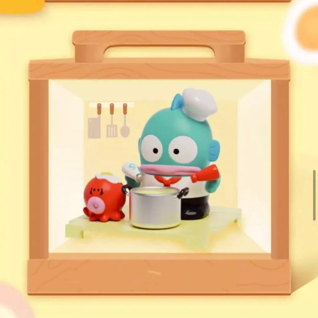 ハンギョドンのラーメン屋さんフィギュア/コンプリート8体セット/海外限定サンリオ