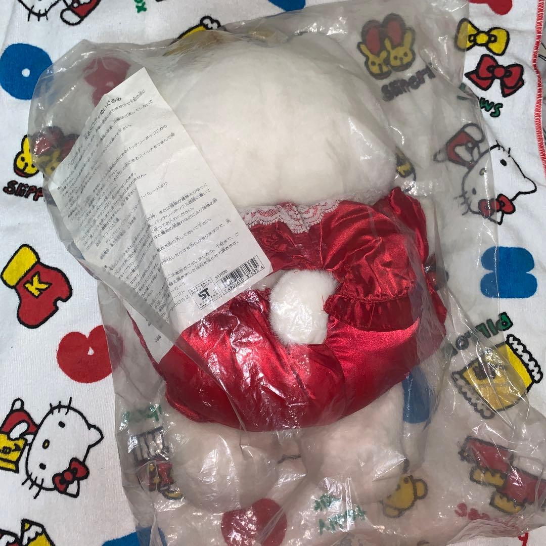 【レトロ・超激レア】SANRIO ハローキティ 光るメロディぬいぐるみ