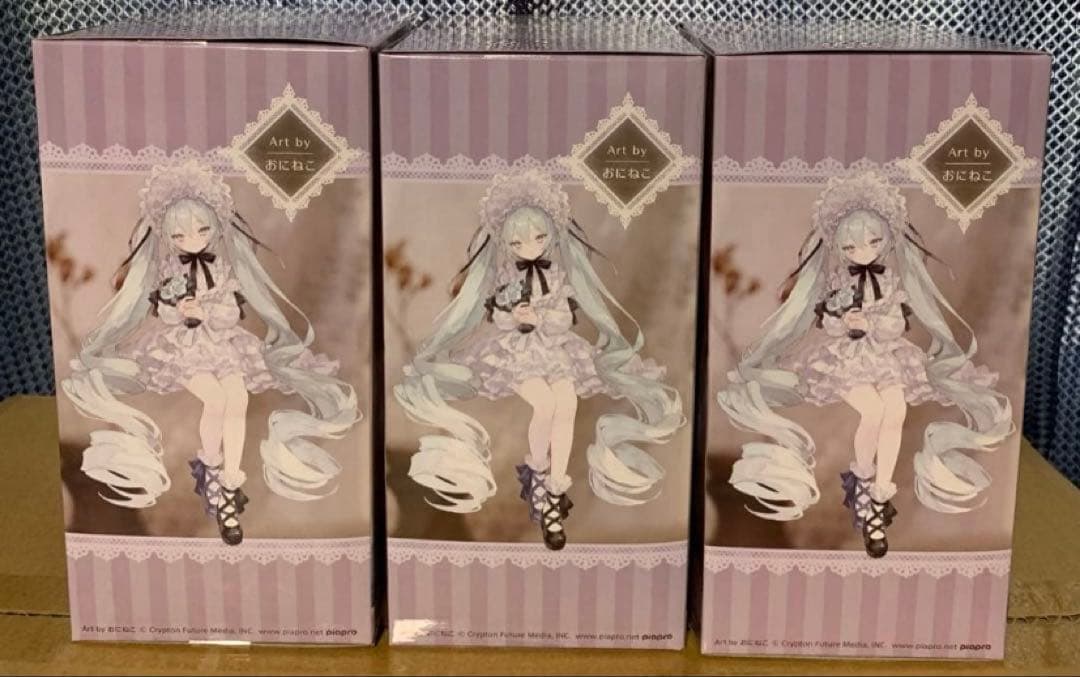 初音ミク　ぬーどるストッパーフィギュア　ヴィンテージドール　3個セット