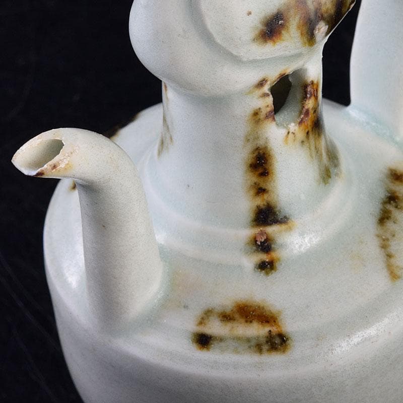 中国　白磁　鳥形水滴　M　R9025