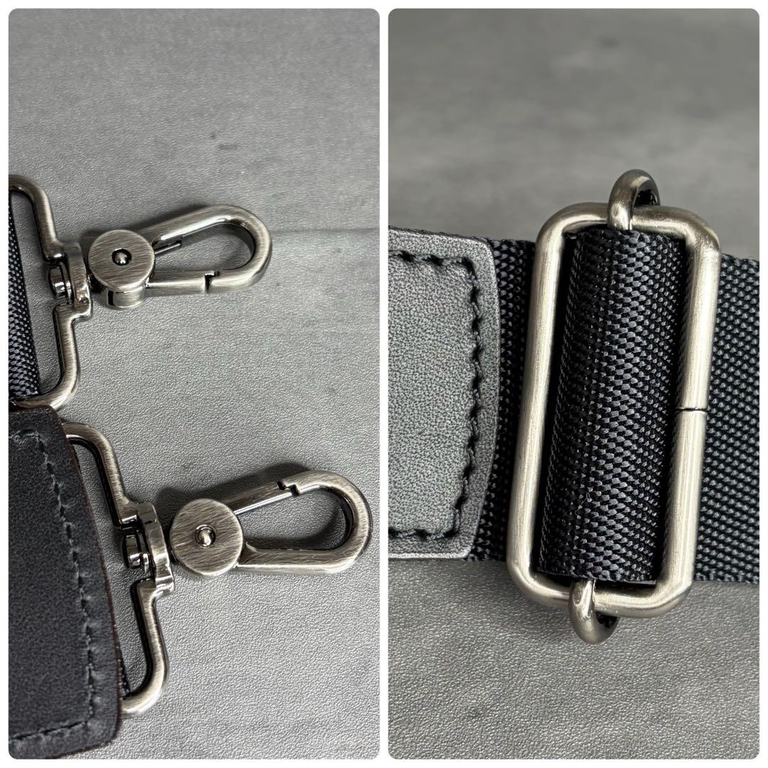 【極美品】FUJITAKA 本革 2way ブリーフケース オールレザー A4可