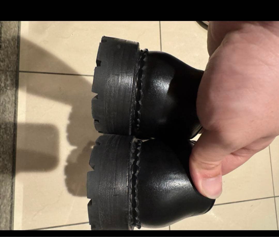 【箱無し】サンローラン チロリアンレザーシューズ