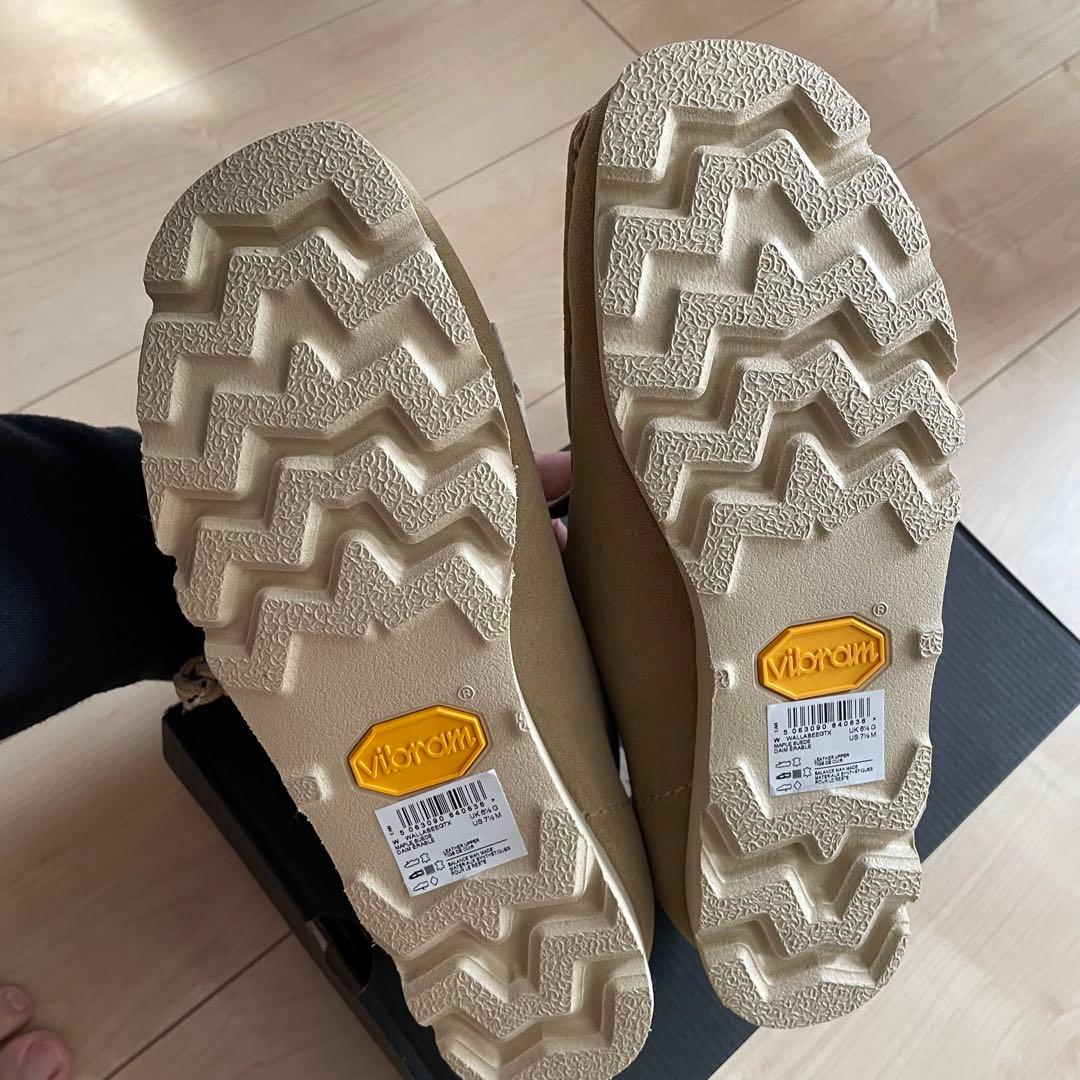 【新品未使用】Clarks GORE-TEX ワラビー ビブラム UK6.5