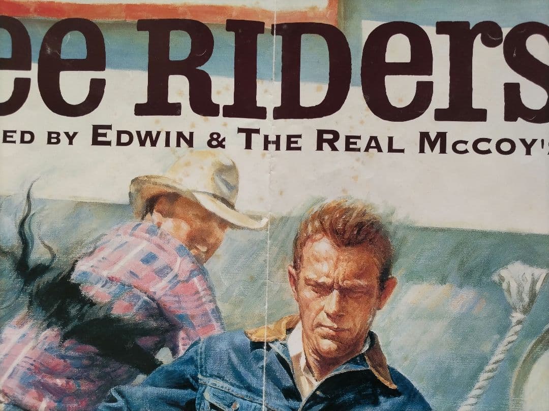 非売品リアルマッコイズEDWIN Lee スティーブマックイーンポスター