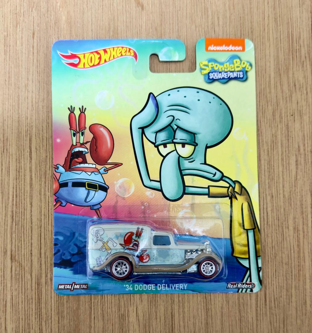 Hot Wheels スポンジ・ボブ ミニカー 6個セット