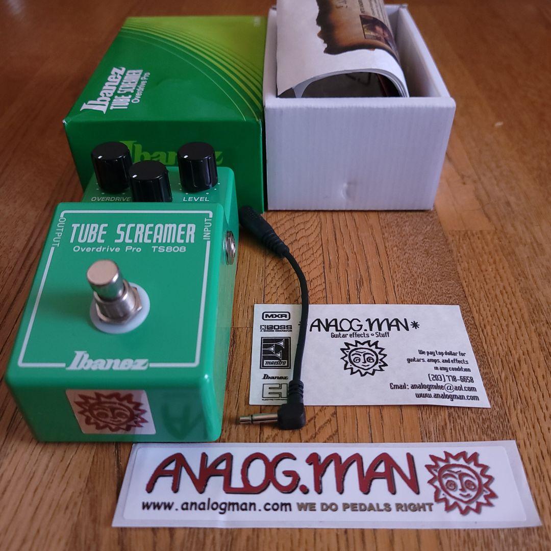 送料込】Analog.man TS808 Tube Screamer modAnalog.Man】TS-808 mod