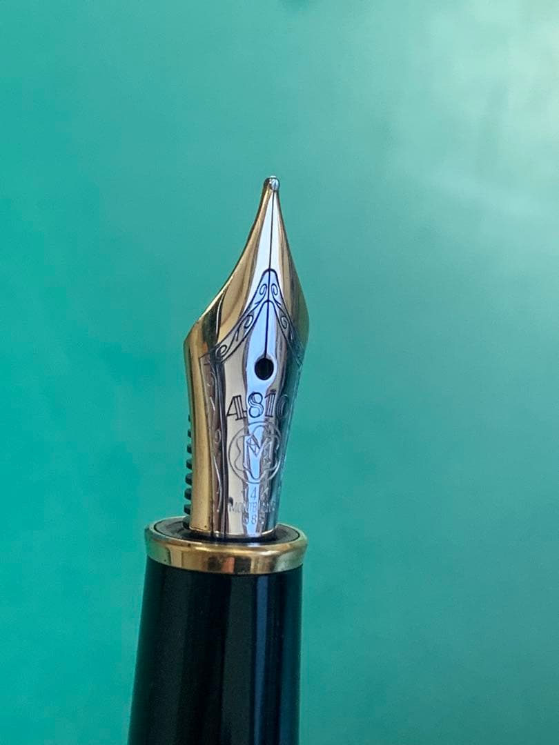 モンブラン 万年筆 4810 14K 585 マイスターシュテュック ゴールド