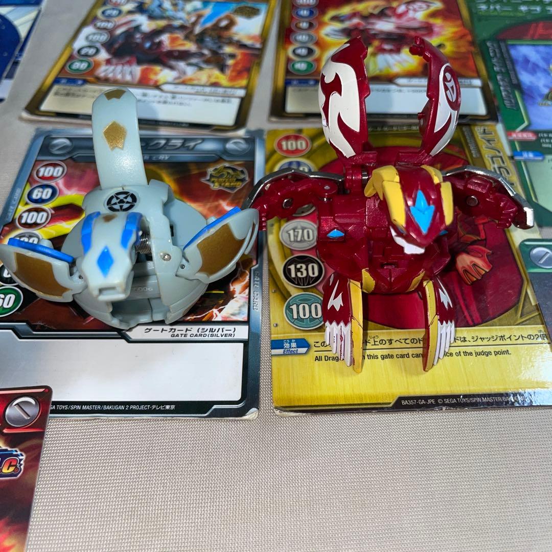 爆丸 火属性 5体セット ドラゴノイド クロスドラゴノイド クリアver